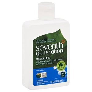 Seventh Generation Rinse Aid Free & Clear 9/8 OZ [UNFI #728923]