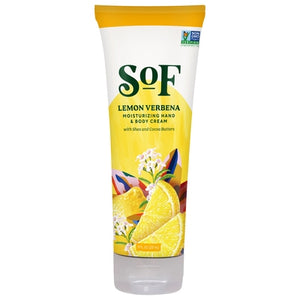 South Of France Hand & Body Cream with Shea and Cocoa Butters Moisturizing Lemon Verbena 1/8 OZ [UNFI-CARLISLE #2906162]
