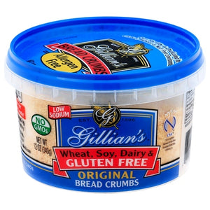 Gillians Foods Bread Crumbs Original Gluten Free 12/12 OZ [UNFI #0241877] [ebt]