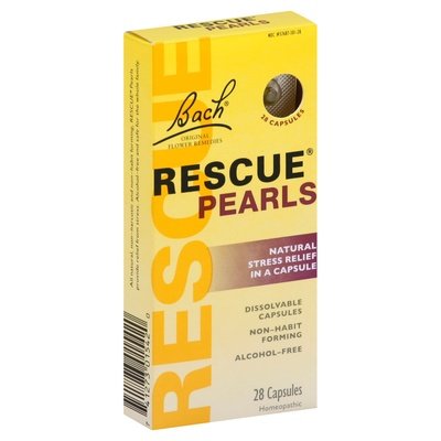 Bach Flower Essences Rescue Pearls Capsules 1/28 CAP [UNFI-CARLISLE #1227347]
