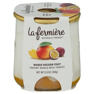 La Fermiere Yogurt Mango Passion Fruit 6/5.6 OZ [UNFI #2327930] [ebt]