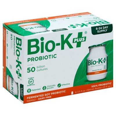 Bio-K Bio-K D/F Mango 6 Pk 4/6/3.5FZ [UNFI #2121176] [ebt]