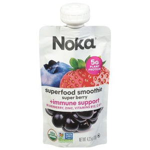 Noka Smoothie Super Berry Superfood 6/4.22 OZ [UNFI-CARLISLE #2790830] [ebt]