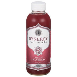 Gts Kombucha Raw Cosmic Cranberry 12/16 OZ [UNFI #2273464] [ebt] D
