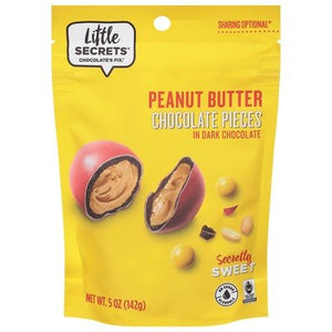 Little Secrets Chocolate Pieces Peanut Butter 8/5 OZ [UNFI #1730597] [ebt]