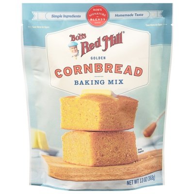 Bobs Red Mill Baking Mix Golden Cornbread 4/13 OZ [UNFI #3041217] [ebt]