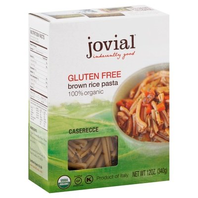 Jovial Caserecce Brown Rice 12/12 OZ [UNFI #516310] [ebt]