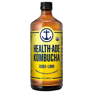 Health-Ade Kombucha Ginger Lemon 6/48 OZ [UNFI #2701167] [ebt]