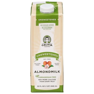 Califia Farms Almondmilk Unsweetened 6/32 OZ [UNFI #2443067] [ebt]