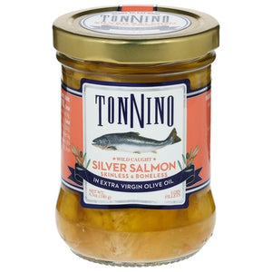 Tonnino Silver Salmon Wild Caught Skinless & Boneless 6/6.3 OZ [UNFI #03067451] [ebt]