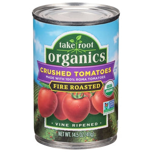 Take Root Organics Tomatoes Fire Roasted Crushed 12/14.5 OZ [UNFI #3017431] [ebt]
