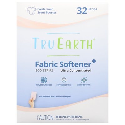 Tru Earth Fabric Softener Ultra Concentrated Eco-Strips 12/32 CT [UNFI-CARLISLE #3002268]