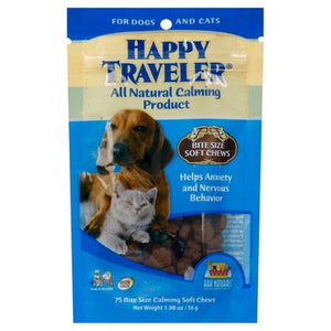 Ark Naturals Happy Traveler Bite Size Soft Chews 1.98 OZ [UNFI-CARLISLE #3003712]