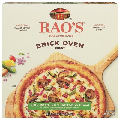 Raos Pizza Brick Oven Crust Fire Roasted Vegetable 12/20.6 OZ [UNFI #2960771] [ebt]