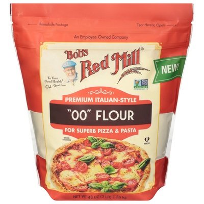 Bobs Red Mill OO Flour Italian Style Premium 4/48 OZ [UNFI #2954402] [ebt]