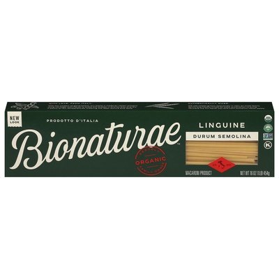 Bionaturae Linguine Organic Durum Semolina 12/16 OZ [UNFI #935684] [ebt]