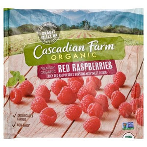 Cascadian Farm Raspberries Red Premium Organic 12/8 OZ [UNFI #1846161] [ebt]