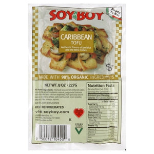 Soy Boy Tofu Caribbean 6/8 OZ [UNFI #0582320] [ebt]