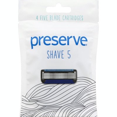 Preserve Cartridges Five Blade Shave 5 6/4 CT [UNFI-CARLISLE #1800259]