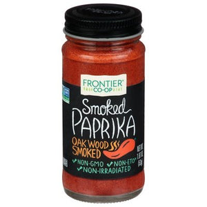 Frontier Nat Prod Co-Op Smoked Paprika Oak Wood Smoked 1/1.87 OZ [UNFI-CARLISLE #1243286] [ebt]