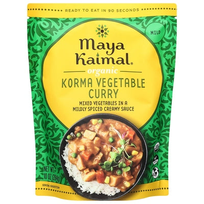 Maya Kaimal Vegetable Curry Korma Organic 6/10 OZ [UNFI #03097797] [ebt]