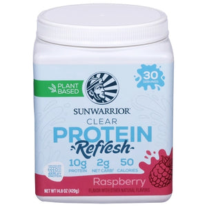 Sunwarrior Clear Protein Plant Based Raspberry Refresh 1/14.8 OZ [UNFI-CARLISLE #3093069]