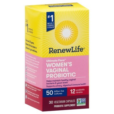Renew Life Womens Vaginal Probiotic Vegetarian Capsules 6/30 VCAP [UNFI #2624047]
