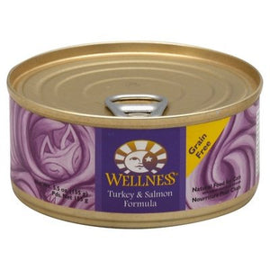 Wellness Cat Food Turkey & Salmon Formula 24/5.5 OZ [UNFI #0552059]