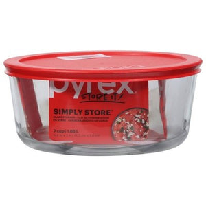 Pyrex Glass Storage Simply Store 1.65 Liter 4CT [UNFI #2541191]