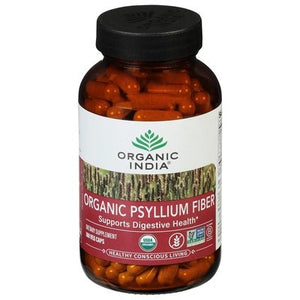 Organic India Psyllium Fiber Organic Veg Caps 1/180 VCAP [UNFI-CARLISLE #2796902]