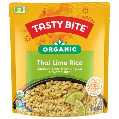 Tasty Bite Thai Lime Rice Organic 6/8.8 OZ [UNFI-CARLISLE #350462] [ebt]