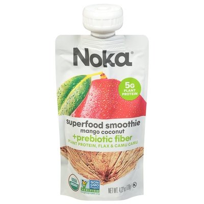Noka Superfood Smoothie Mango Coconut 6/4.22 OZ [UNFI-CARLISLE #1895978] [ebt]