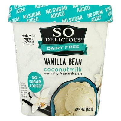 So Delicious Frozen Dessert Coconutmilk Non-Dairy Vanilla Bean 8/PINT [UNFI #994715] [ebt]