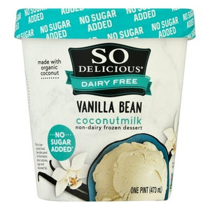 So Delicious Frozen Dessert Coconutmilk Non-Dairy Vanilla Bean 8/PINT [UNFI #994715] [ebt]