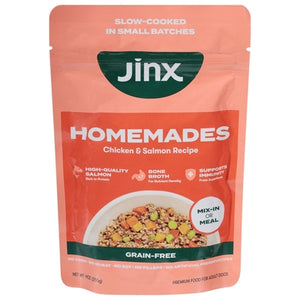 Jinx Inc. Dog Food Grain-Free Chicken & Salmon Recipe Homemades 6/9 OZ [UNFI-CARLISLE #3108966]