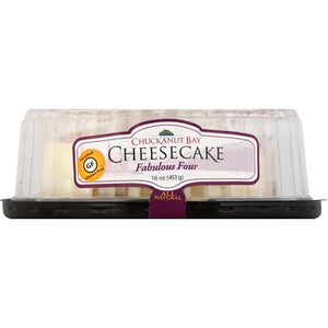 Chuckanut Bay Cheesecake Fabulous Four 6/16 OZ [UNFI #03029121] [ebt]
