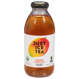 Just Ice Tea Tea Mango White 12/16 OZ [UNFI #2944726] [ebt]