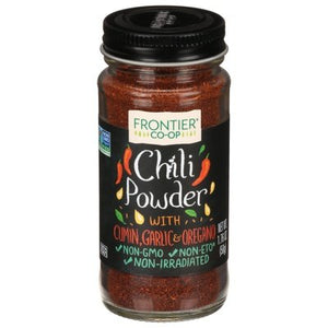 Frontier Nat Prod Co-Op Chili Powder 1/1.76 OZ [UNFI-CARLISLE #2684165] [ebt]