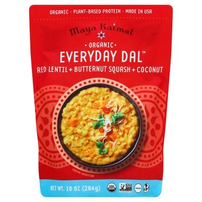 Maya Kaimal Everyday Dal Organic Red Lentil + Butternut Squash + Coconut 6/10 OZ [UNFI #2202927] [ebt]