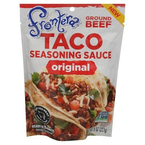 Frontera Seasoning Sauce Taco Original Ground Beef 6/8 OZ [UNFI #2727501] [ebt]