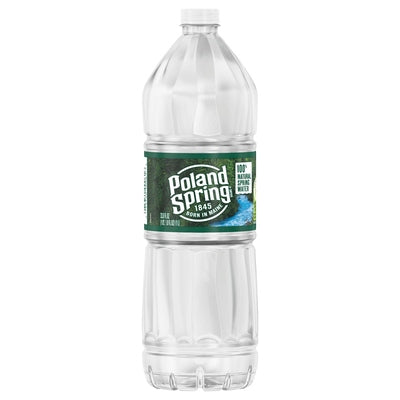 Poland Spring Spring Water 100% Natural 18/33.8 OZ [UNFI #0365684] [ebt]