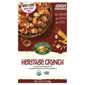 Natures Path Cereal Heritage Crunch 12/14 OZ [UNFI #1012061] [ebt]