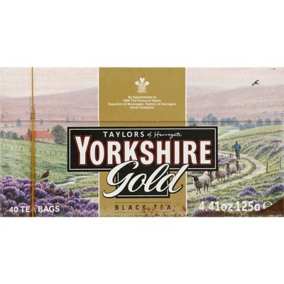 Taylors Of Harrogate Black Tea Yorkshire Gold Bags 5/40 BAG [UNFI #1648021] [ebt]