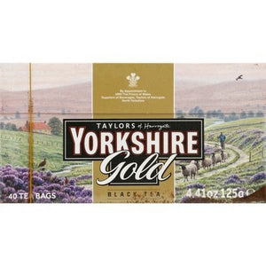 Taylors Of Harrogate Black Tea Yorkshire Gold Bags 5/40 BAG [UNFI #1648021] [ebt]