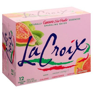 Lacroix Sparkling Water Guava Sao Paulo 2/12/12OZ [UNFI #2726396] [ebt] D