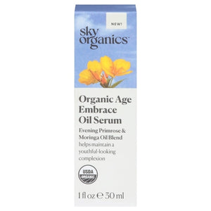 Sky Organics Oil Blend Evening Primrose & Moringa Organic Age Embrace 1/1 OZ [UNFI-CARLISLE #2976991]