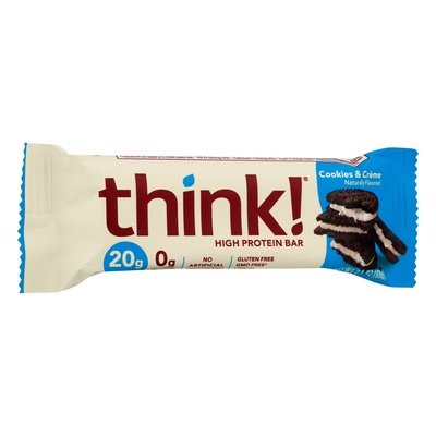Think High Protein Bar Cookies & Creme 10/2.1 OZ [UNFI-CARLISLE #1073600] [ebt]