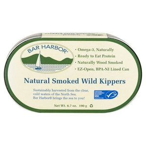 Bar Harbor Kippers Natural Smoked Wild 12/6.7 OZ [UNFI #530519] [ebt]