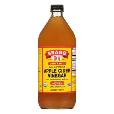 Bragg Apple Cider Vinegar Organic 12/32 OZ [UNFI #0725648] [ebt]