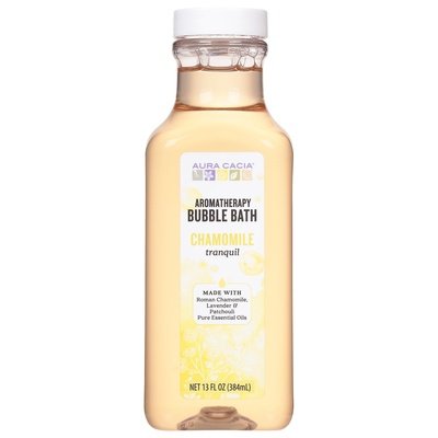 Aura Cacia Bubble Bath Aromatherapy Chamomile Tranquil 1/13 OZ [UNFI-CARLISLE #922351]